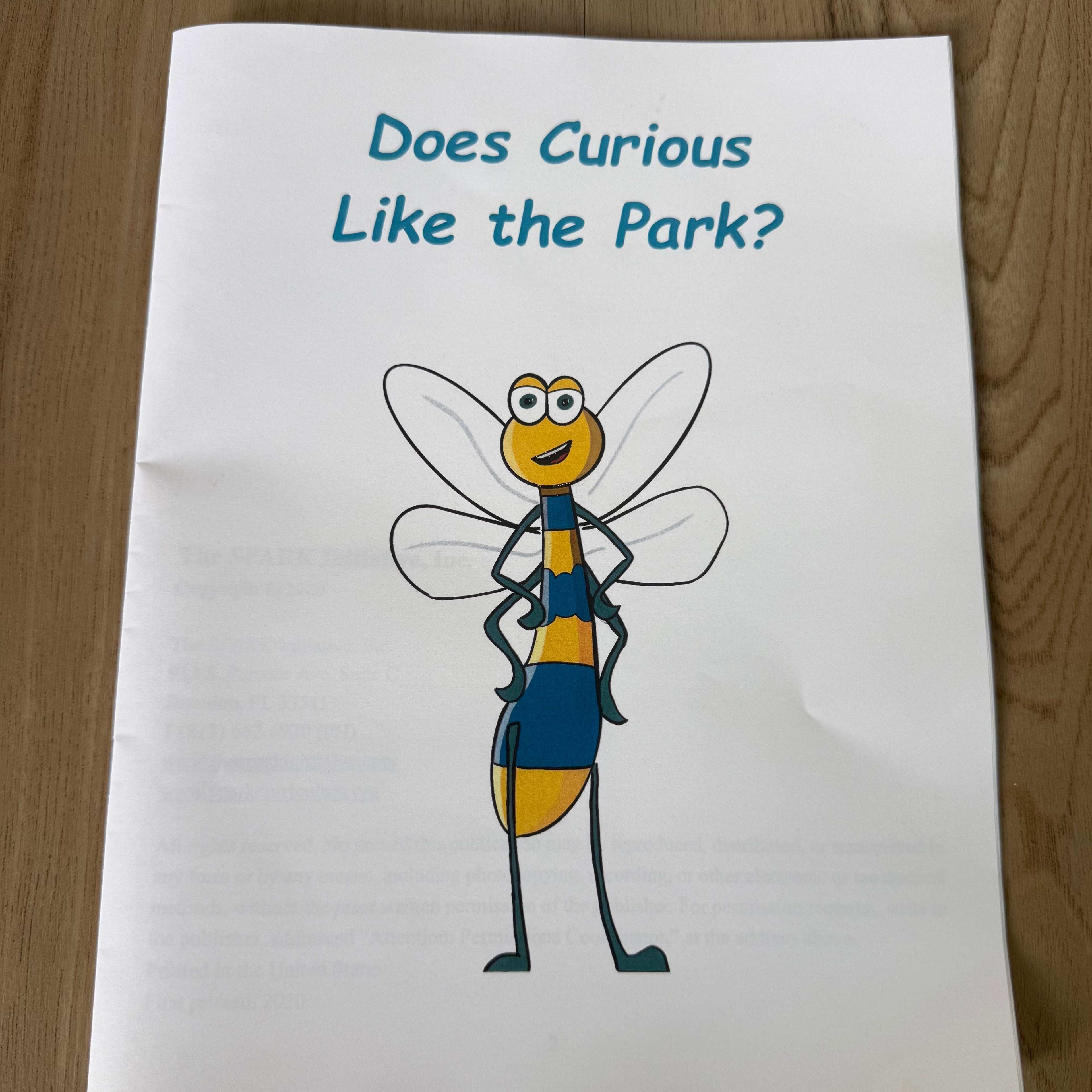 Does Curious Like the Park? (Paper Book sold in set of 25)