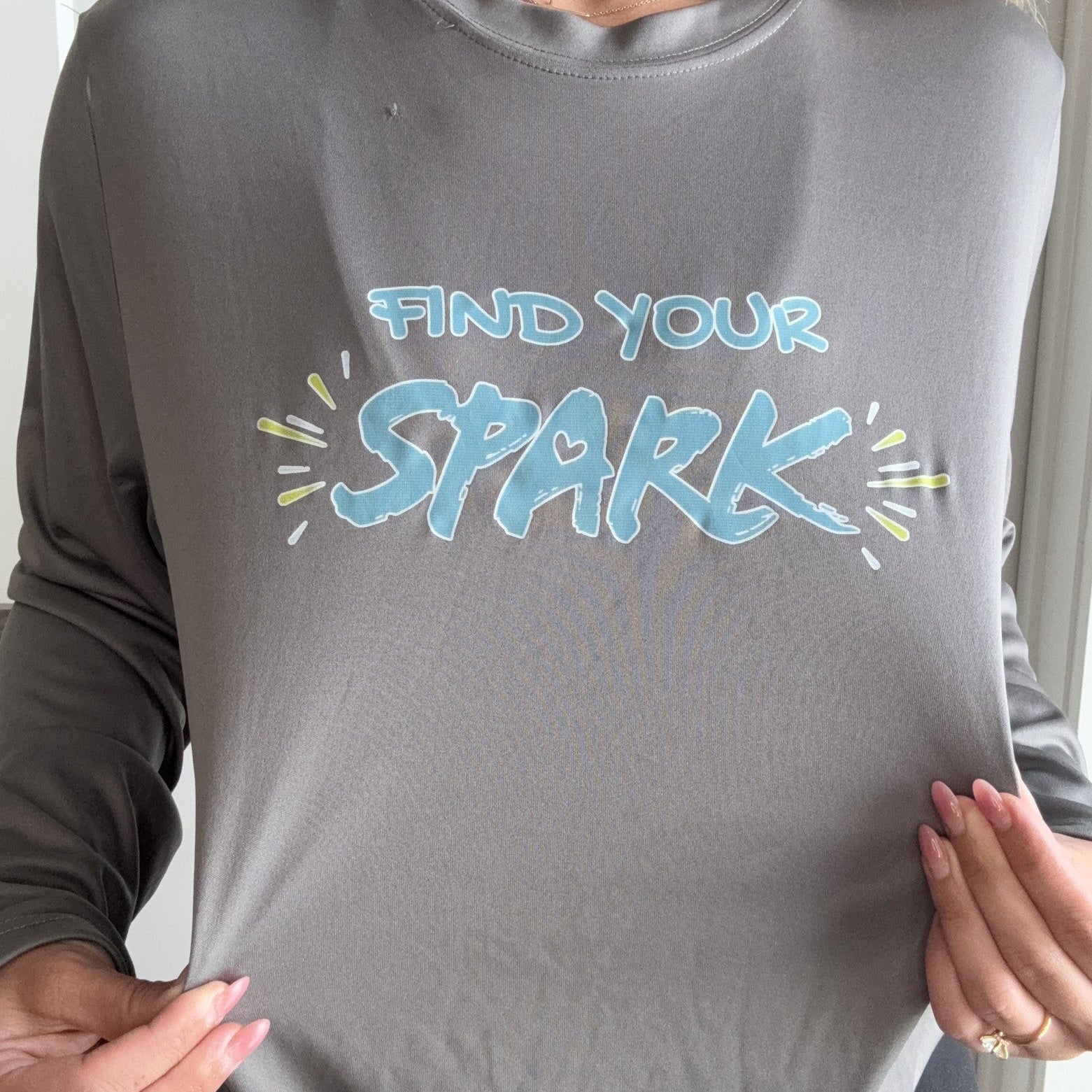 Long Sleeve Find Your SPARK Swim Shirt