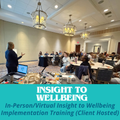 In-Person/Virtual Insight to Wellbeing Implementation Training (Client Hosted)
