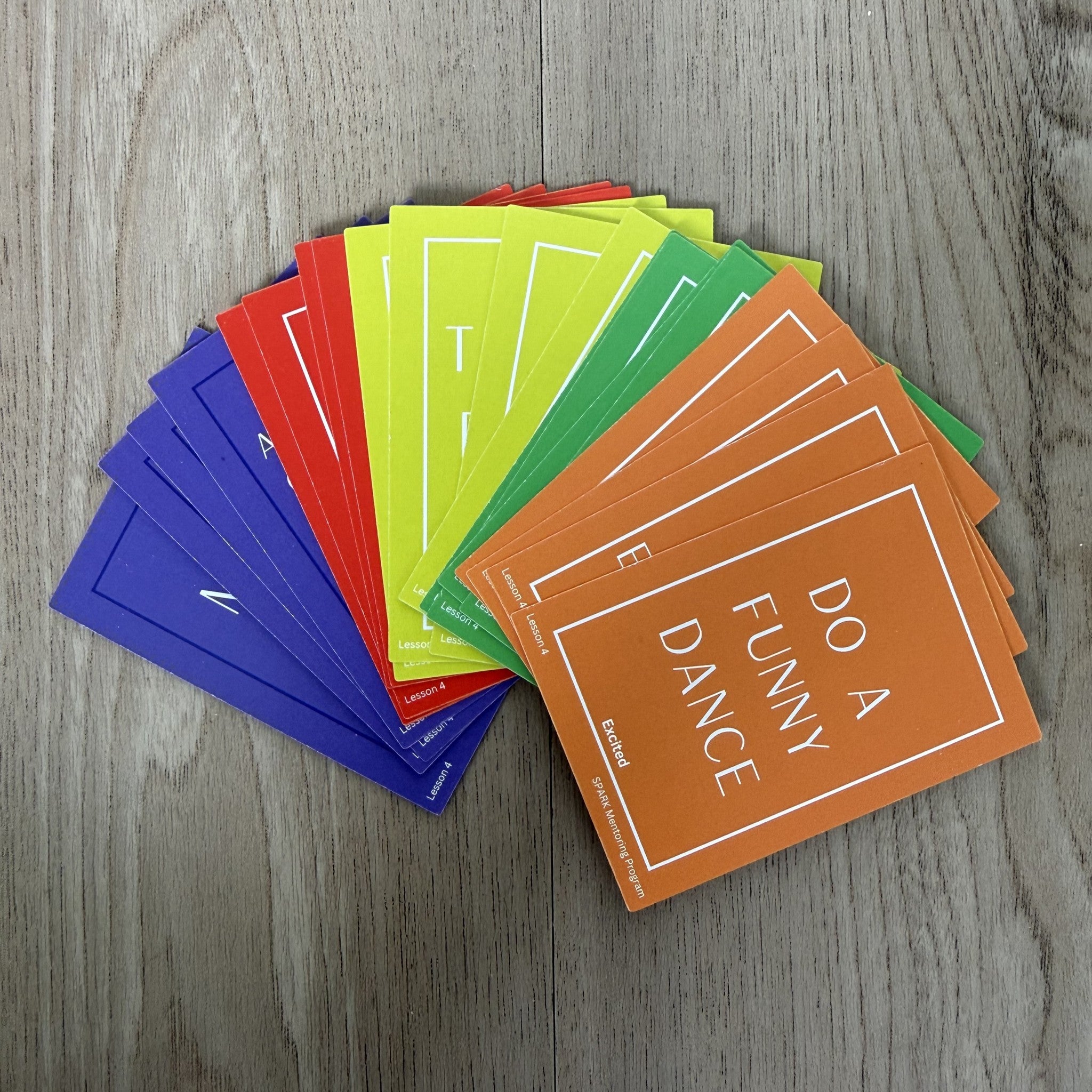 Kaleidoscope of Feelings Cards: Pre-Teen (Middle School), English & Spanish