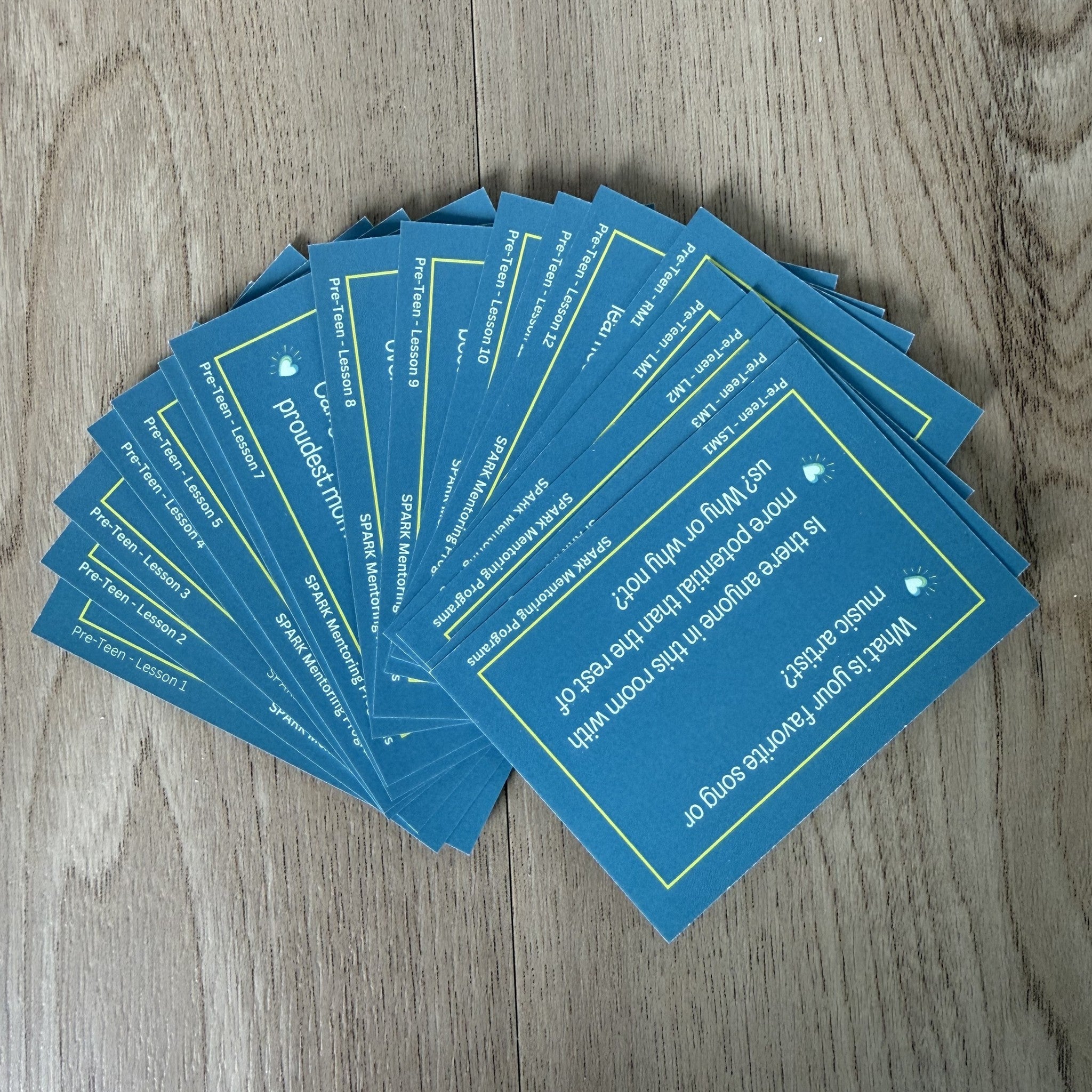 Icebreaker Cards: Pre-Teen (Middle School)