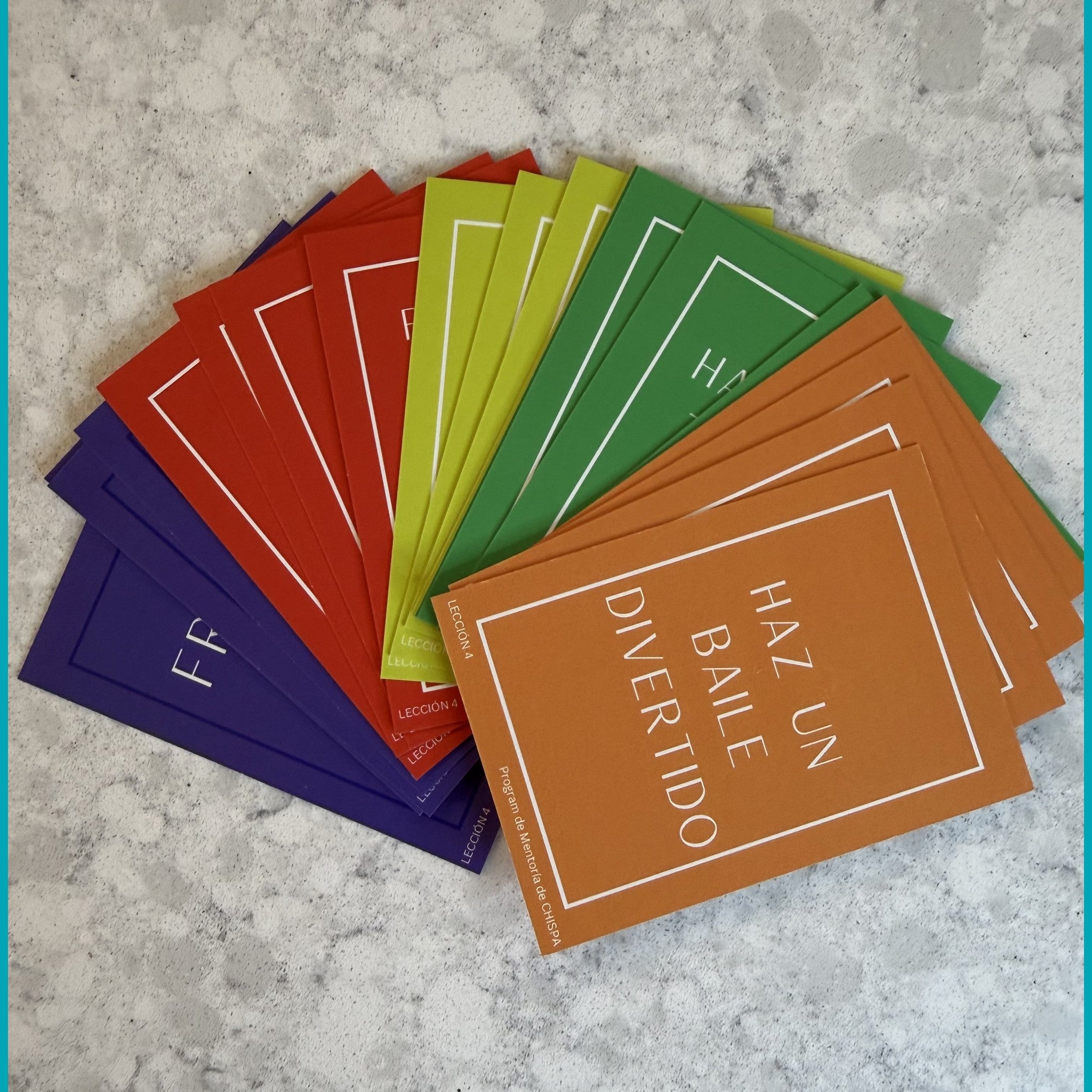 Kaleidoscope of Feelings Cards: Pre-Teen (Middle School), English & Spanish
