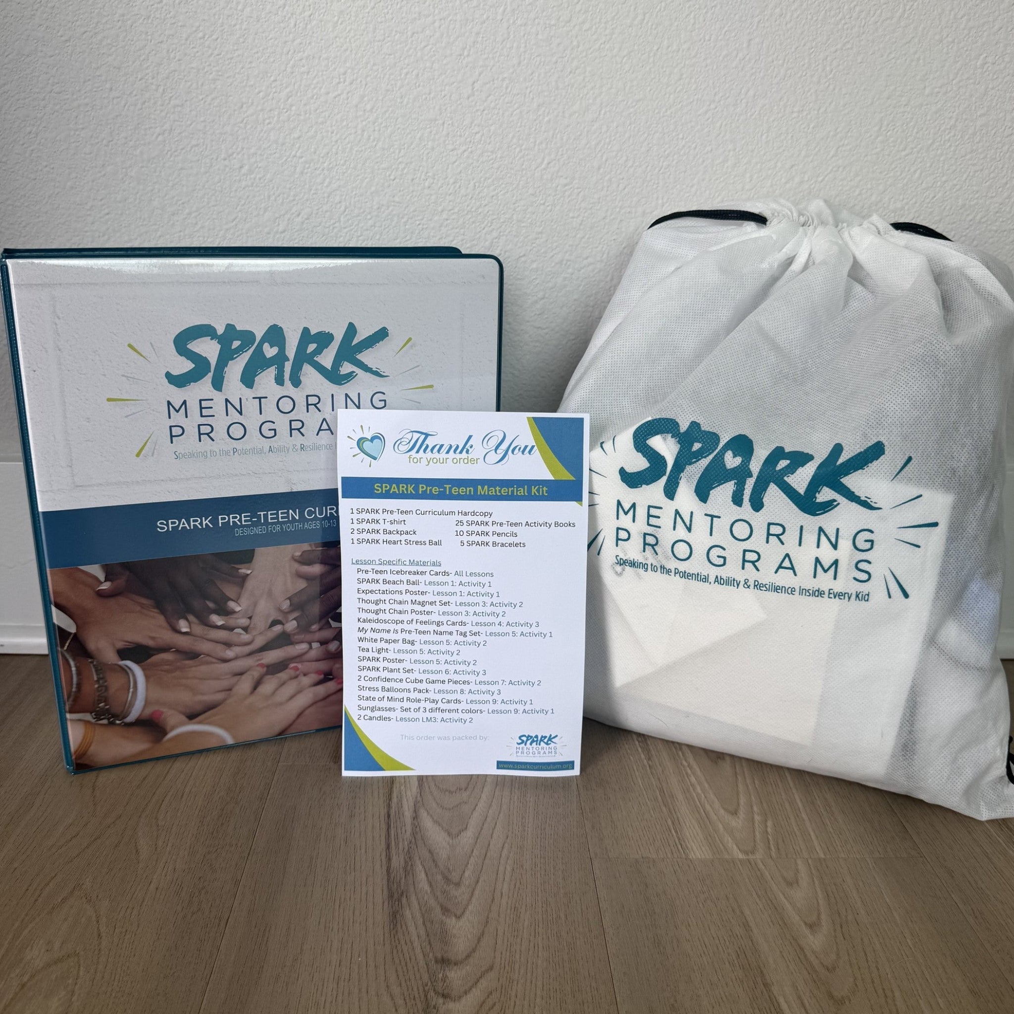 Pre-Teen (Middle School) Curriculum Kit (English & Spanish)