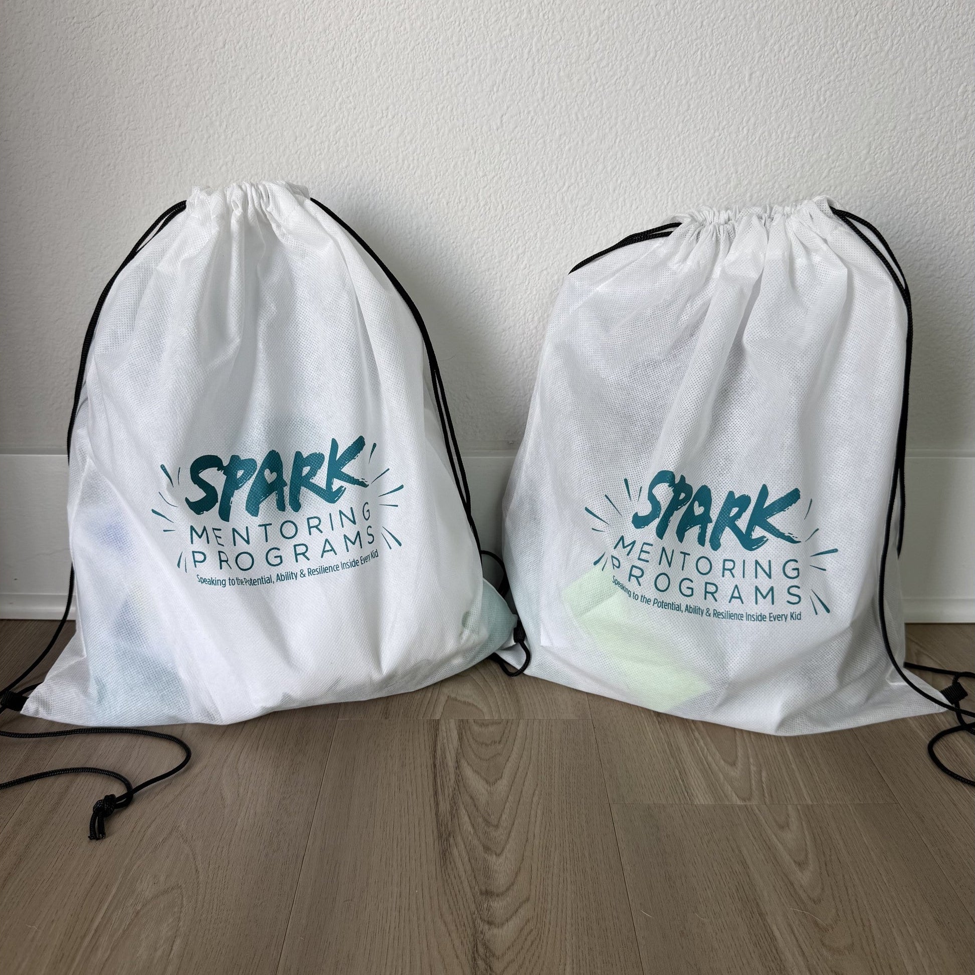 SPARK Drawstring Bags (Pack of 10): Pre-Teen (Middle School)