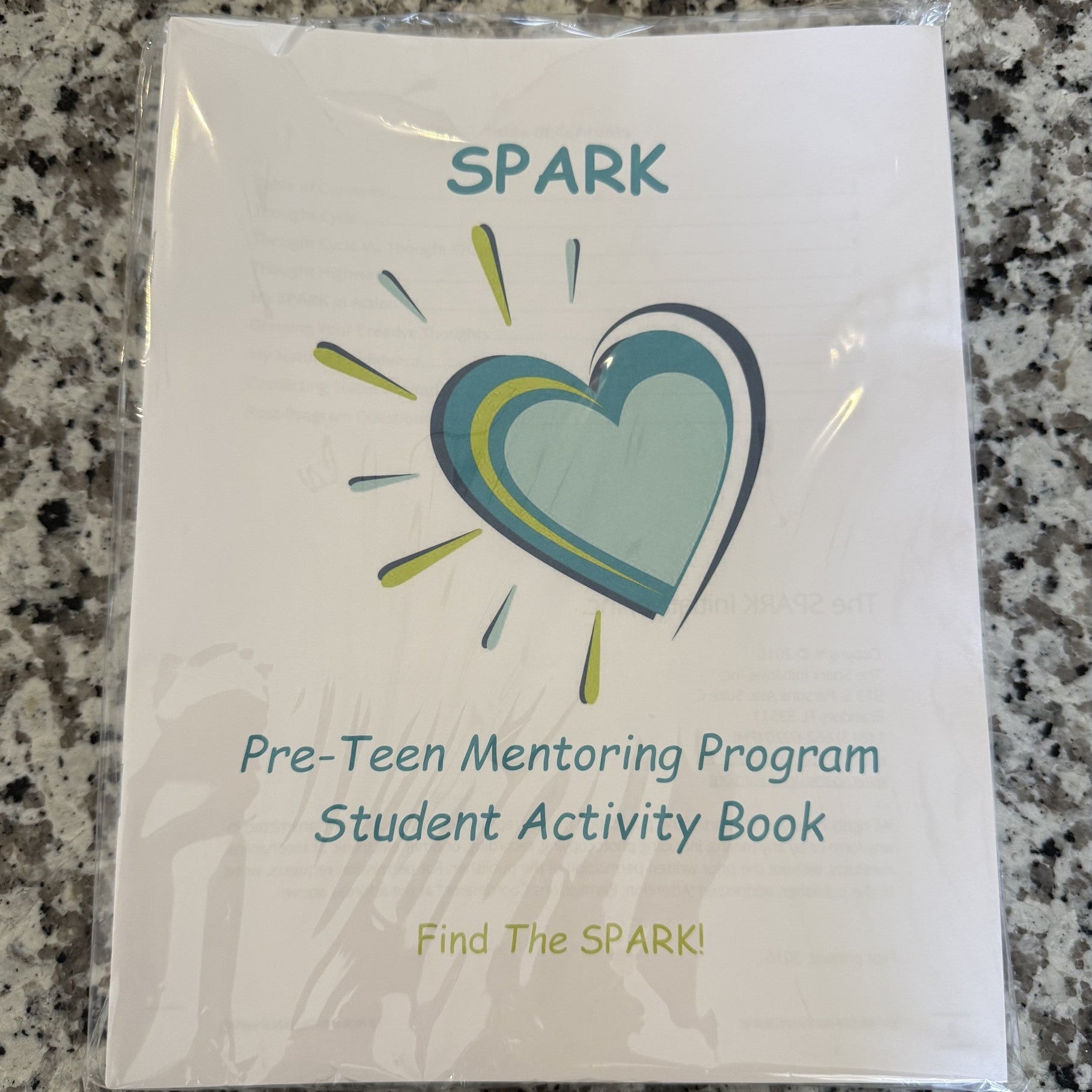 Activity Books (Set of 25): Pre-Teen (Middle School), English & Spanish