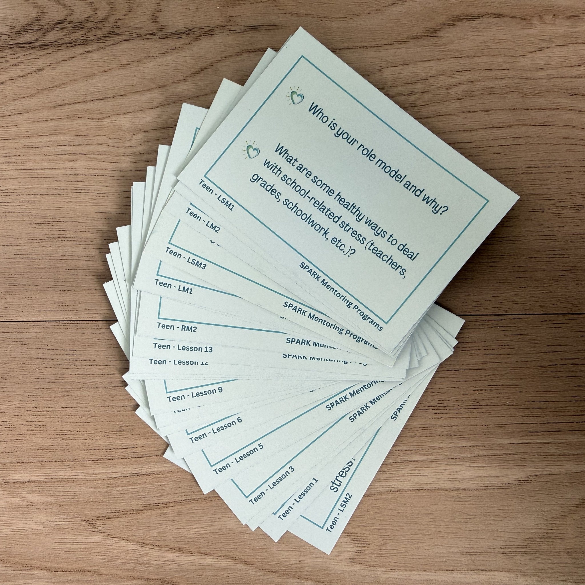 Teen Icebreaker Cards: Teen (High School)