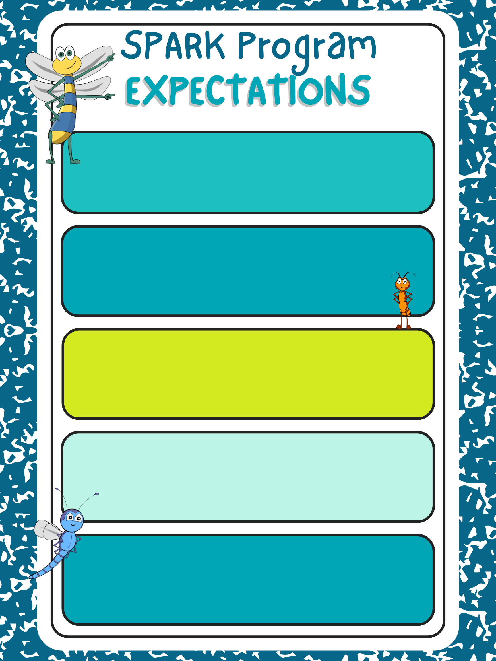 Expectations Poster - Young Child/Child