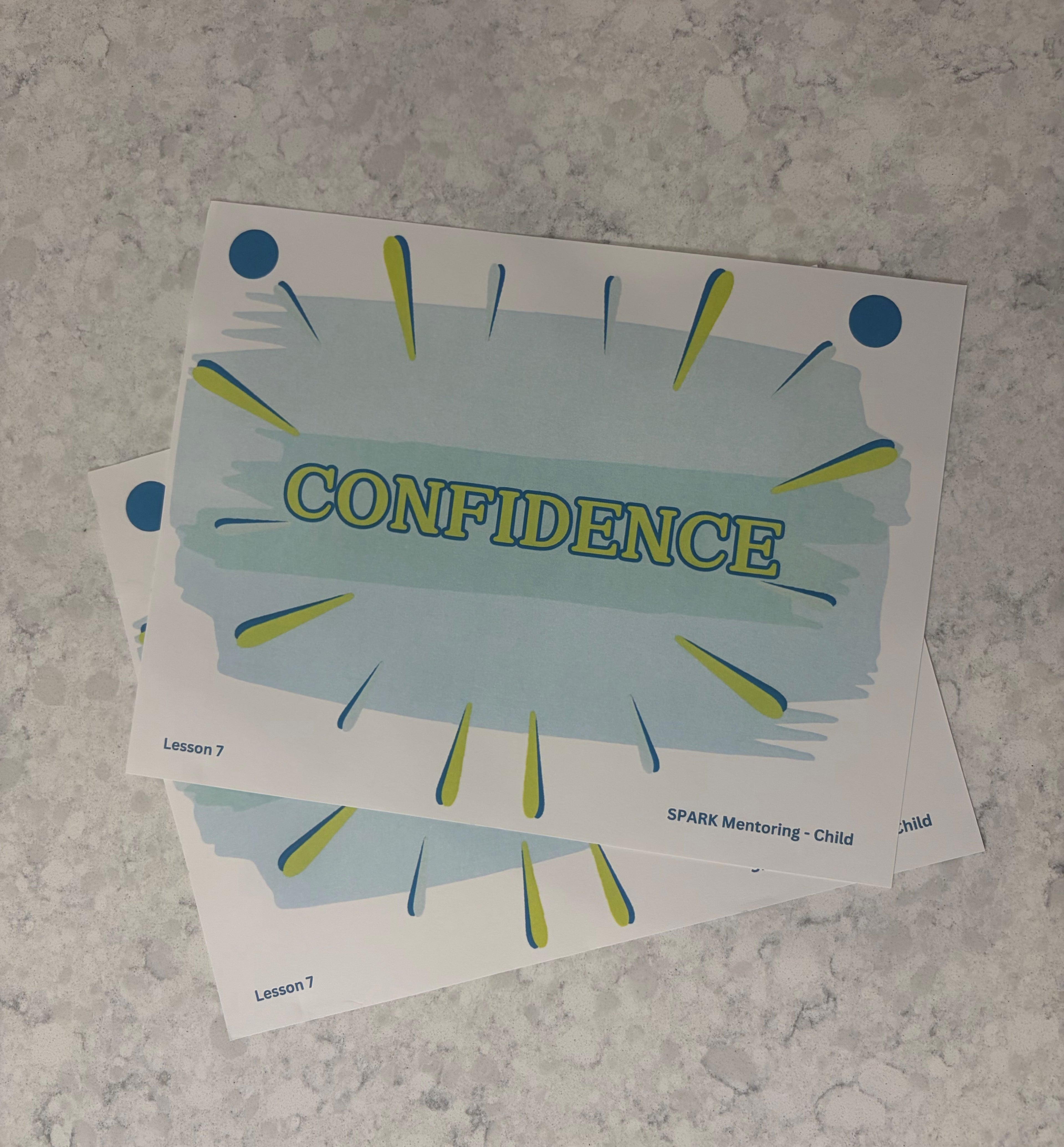 Child (3rd–5th Grade) Confidence Sign